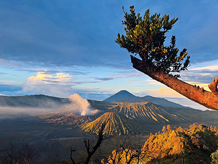 夜奔布罗莫火山
