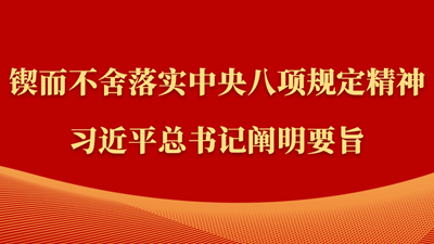 锲而不舍落实中央八项规定精神，习近平总书记阐明要旨